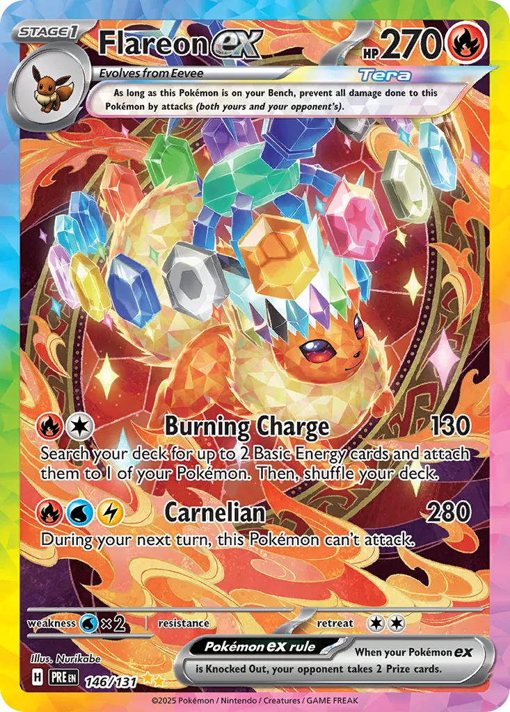 Flareon ex #146, Prismatic Evolutions