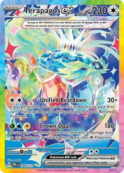 Terapagos ex #169, Prismatic Evolutions