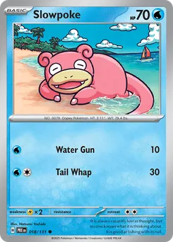 Slowpoke #18, Master Ball Reverse Holo