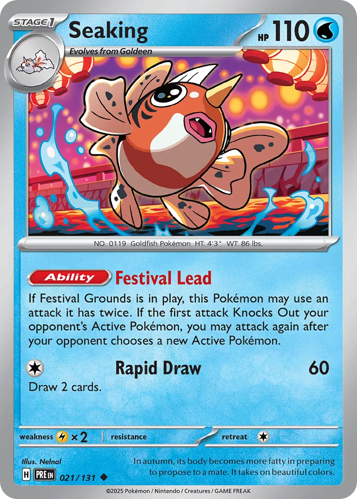 Seaking #21, Prismatic Evolutions