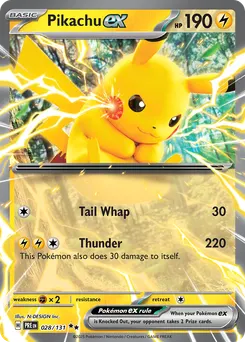 Pikachu ex #28, Standard