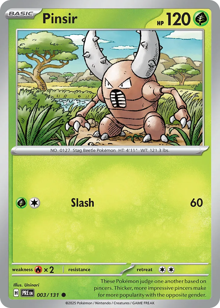 Pinsir #3, Prismatic Evolutions