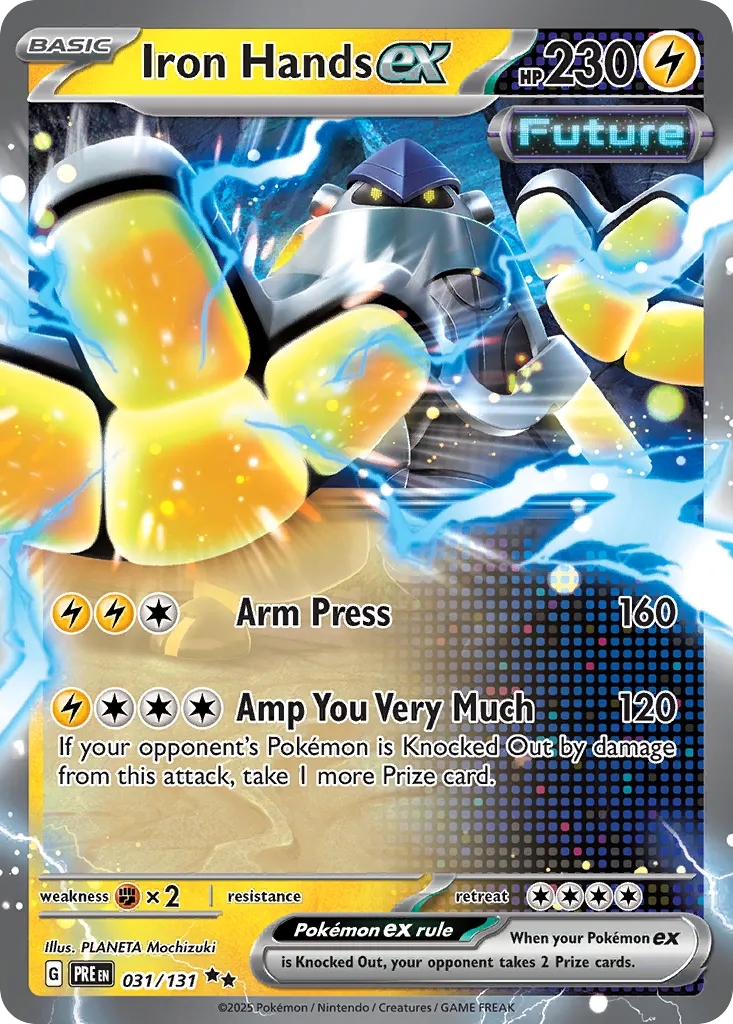 Iron Hands ex #31, Prismatic Evolutions