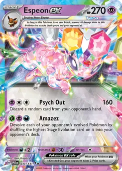 Espeon ex #34, Standard