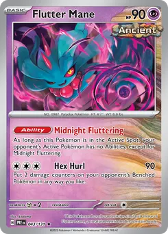 Flutter Mane #43, Master Ball Reverse Holo