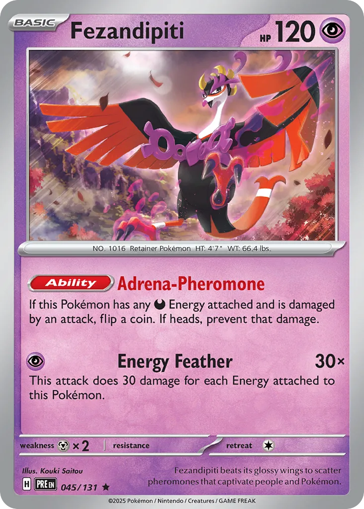 Fezandipiti #45, Prismatic Evolutions