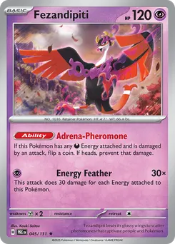 Fezandipiti #45, Master Ball Reverse Holo