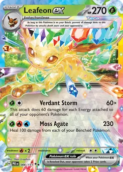 Leafeon ex #6, Standard