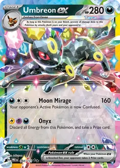 Umbreon ex #60, Standard