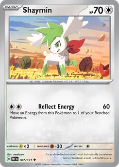Shaymin #87, Master Ball Reverse Holo