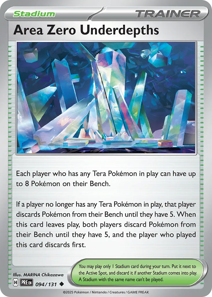 Area Zero Underdepths #94, Prismatic Evolutions