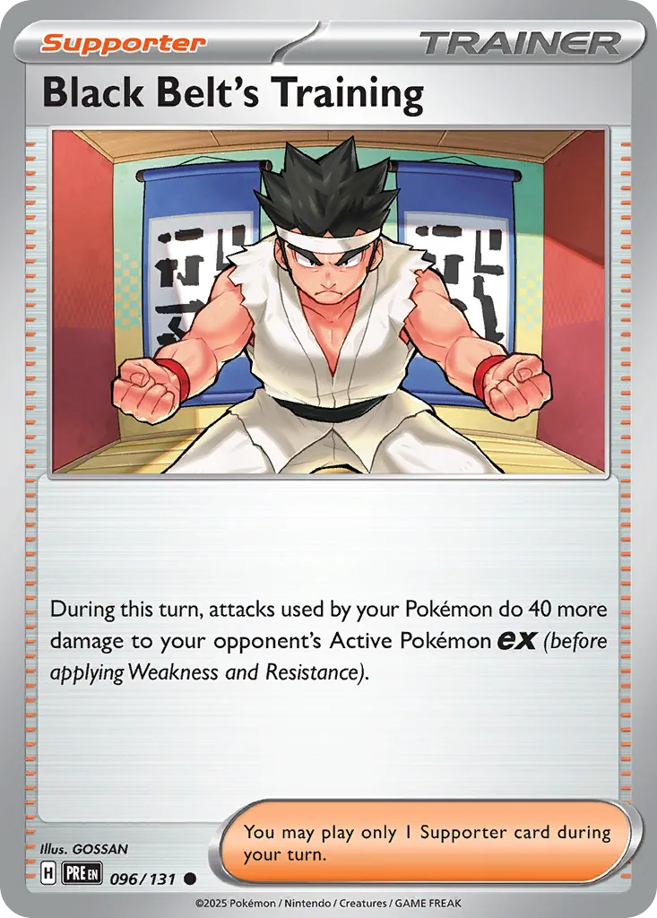 Black Belt's Training #96, Prismatic Evolutions Poke Ball Reverse Holo