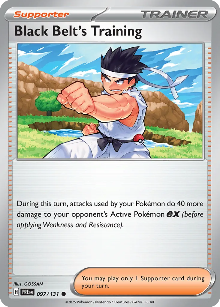 Black Belt's Training #97, Prismatic Evolutions Poke Ball Reverse Holo