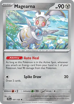 Magearna #107, Reverse Holo