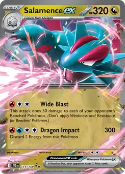 Salamence ex #114, Standard