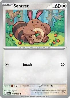Sentret #118, Standard