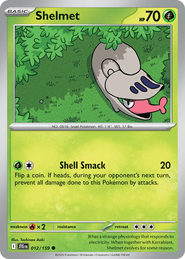Shelmet #12, Journey Together Reverse Holo
