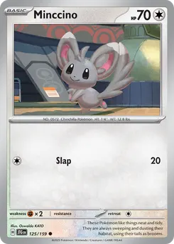 Minccino #125, Reverse Holo