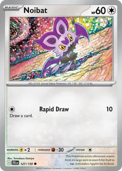 Noibat #127, Reverse Holo
