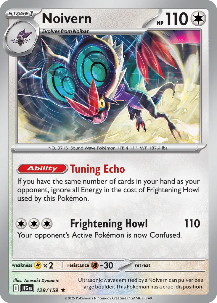 Noivern #128, Journey Together Reverse Holo