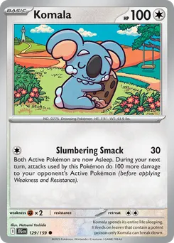 Komala #129, Reverse Holo