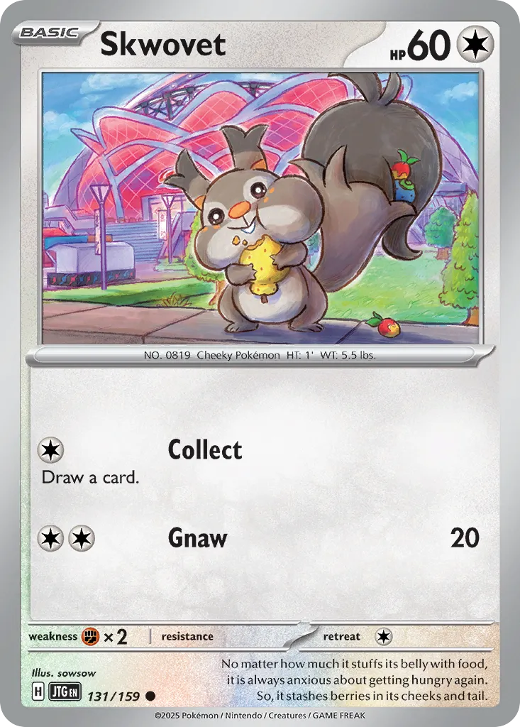Skwovet #131, Journey Together Reverse Holo