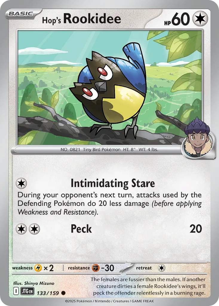 Hop's Rookidee #133, Journey Together Reverse Holo