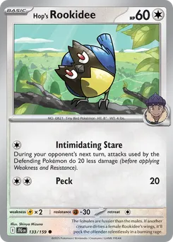 Hop's Rookidee #133, Reverse Holo