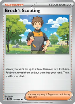 Brock's Scouting #146, Reverse Holo
