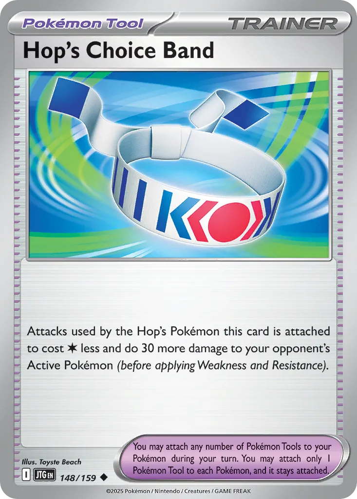 Hop's Choice Band #148, Journey Together Reverse Holo