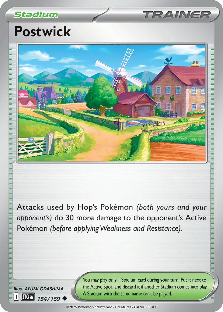 Postwick #154, Journey Together Reverse Holo
