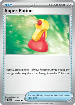 Super Potion #158, Standard