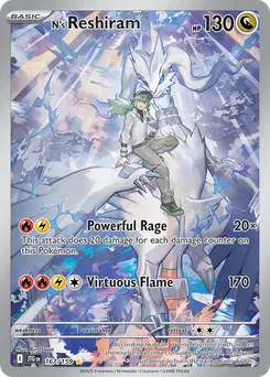 N's Reshiram #167, Standard