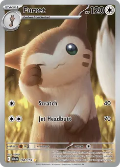 Furret #168, Standard