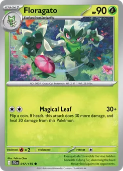 Floragato #17, Reverse Holo
