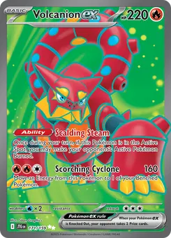 Volcanion ex #171, Standard