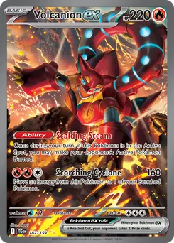 Volcanion ex #182, Standard