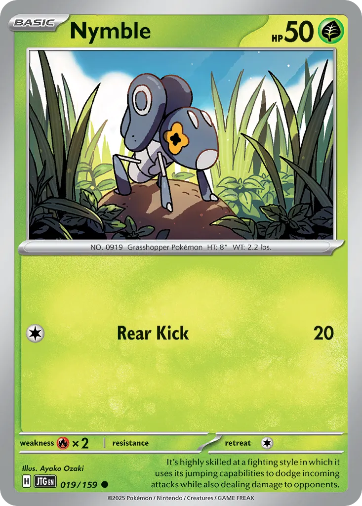 Nymble #19, Journey Together Reverse Holo