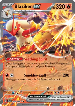 Blaziken ex #24, Standard