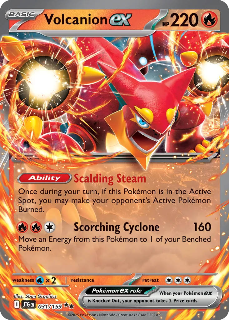 Volcanion ex #31, Journey Together