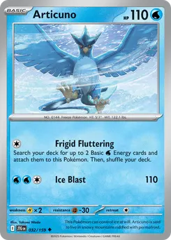 Articuno #32, Reverse Holo