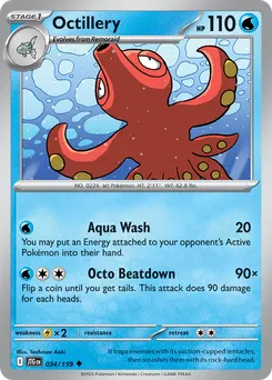 Octillery #34, Reverse Holo
