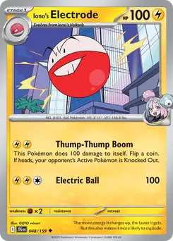 Iono's Electrode #48, Reverse Holo
