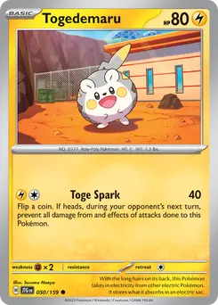 Togedemaru #50, Standard