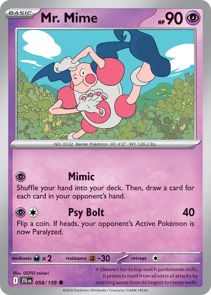 Mr. Mime #58, Journey Together