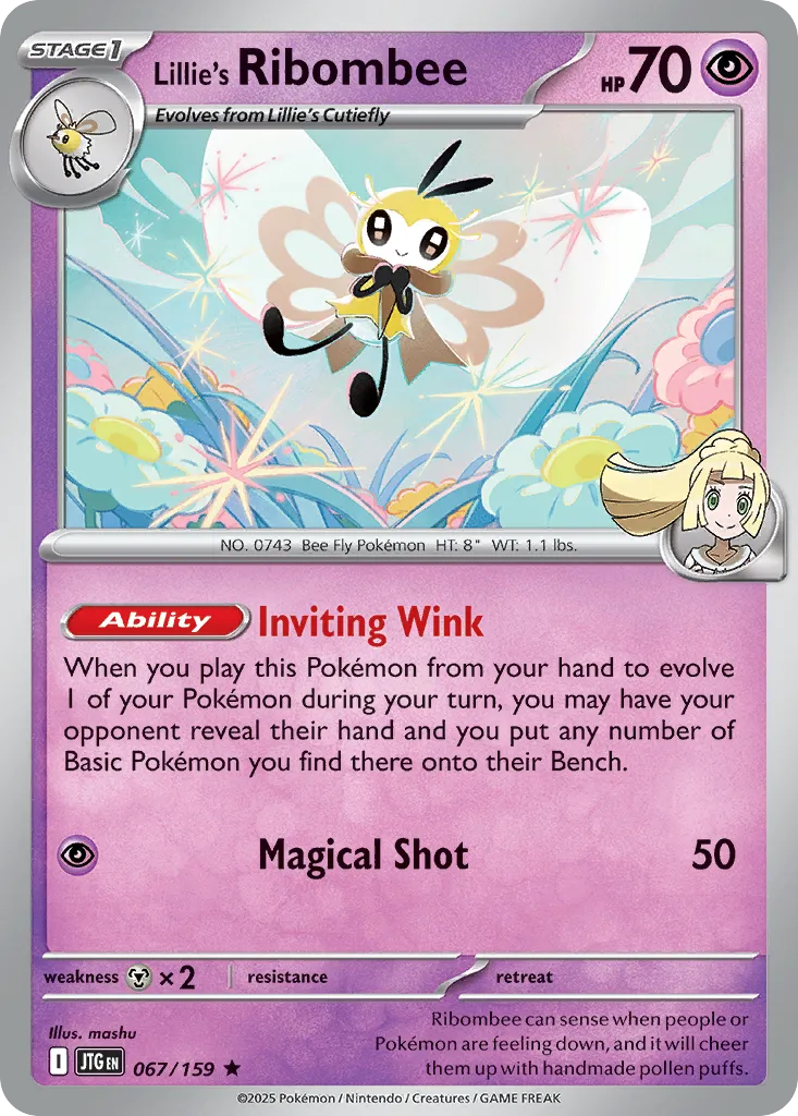Lillie's Ribombee #67, Journey Together