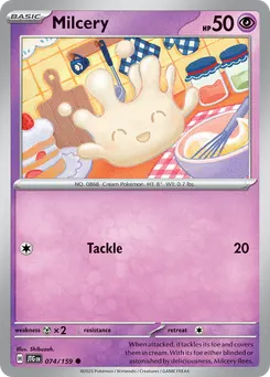 Milcery #74, Reverse Holo