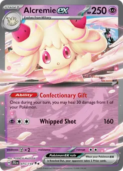 Alcremie ex #75, Standard