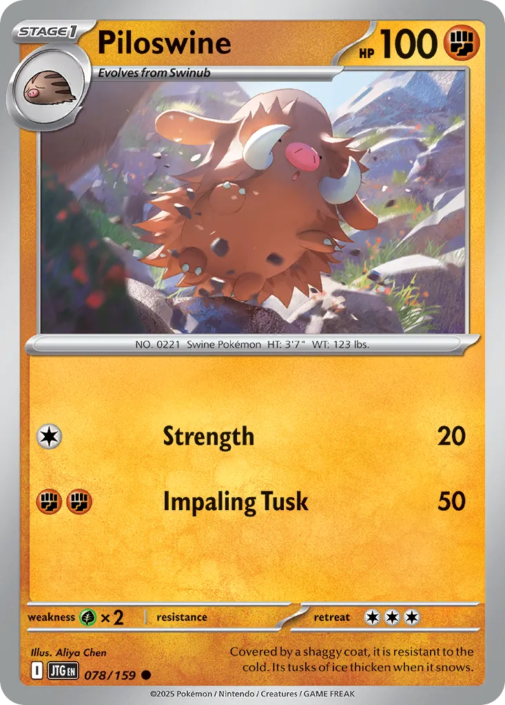Piloswine #78, Journey Together