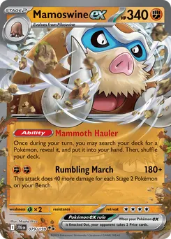Mamoswine ex #79, Standard